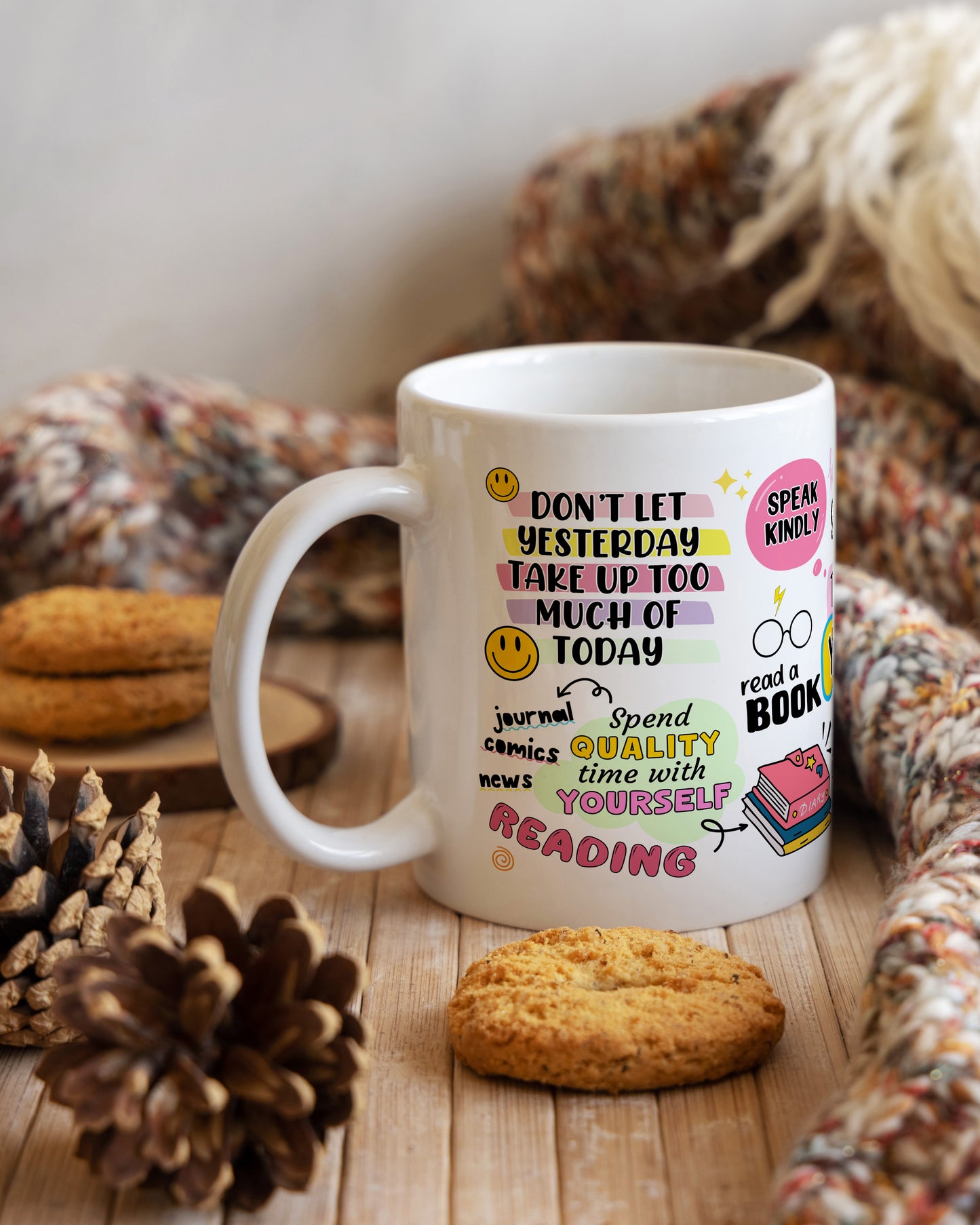 Self-Care Inspirational Ceramic Mug - 11oz & 15oz