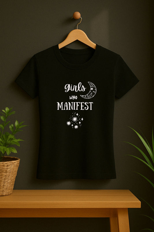 Girls Who Manifest – Women's Slim Fit T-Shirt