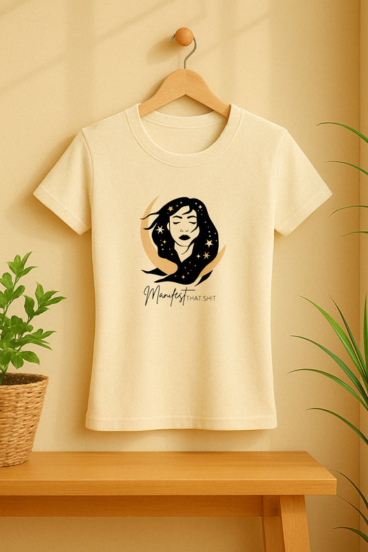 Manifest That Shi*t - Women's Favorite Tee for Positive Vibes